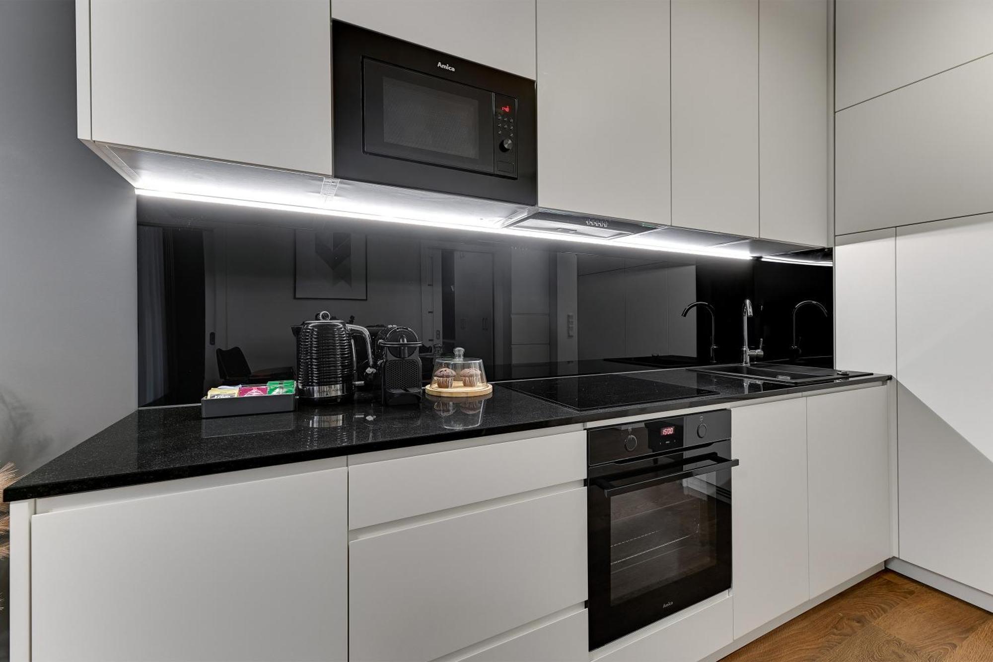 גדנסק Granaria Deluxe & Riverside By Downtown Apartments חדר תמונה